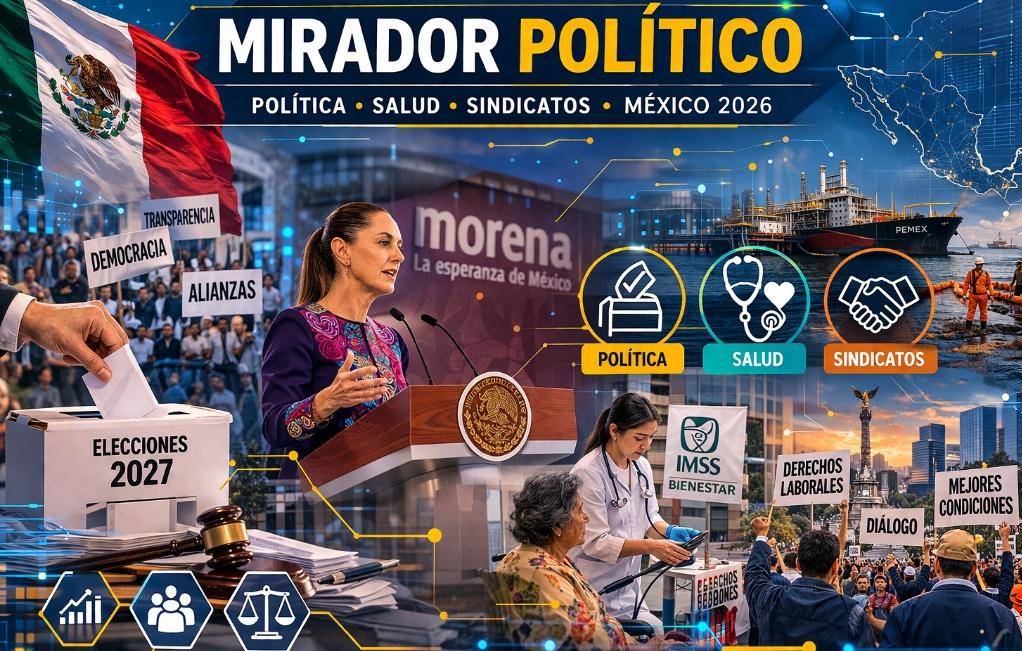 El escenario político nacional muestra una reconfiguración interna en Morena rumbo a 2027